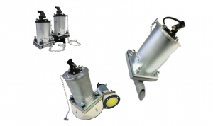 Luftkanonen und Klopfer